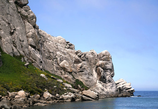 崎嶇的海岸線
