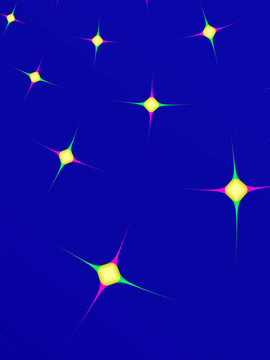 天空中的星星