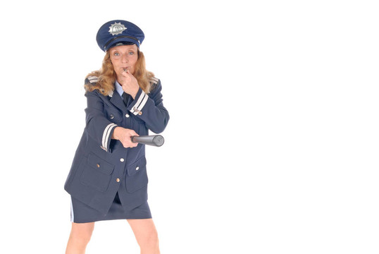 女警官