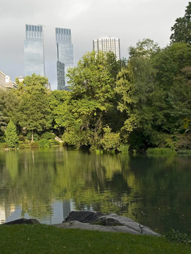 新的公園景色