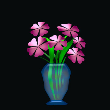 花在花瓶