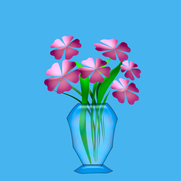 花在花瓶