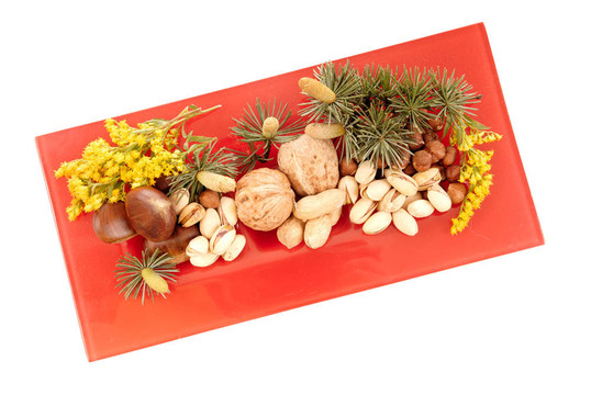 收獲季節(jié)；堅果