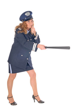 女警官