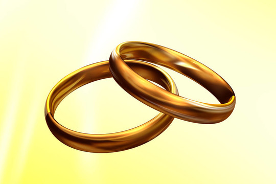結(jié)婚戒指3d