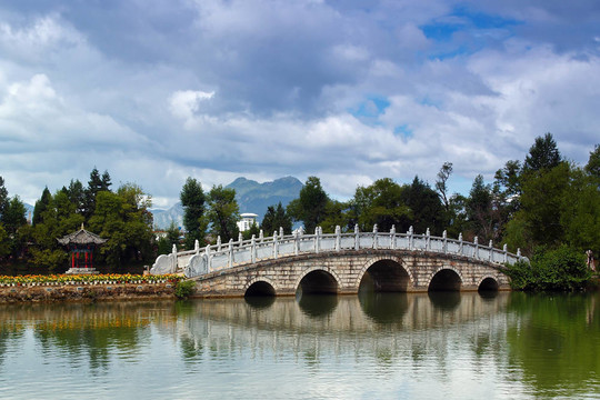 麗江的一個風景公園