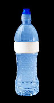 隔離藍(lán)色水瓶