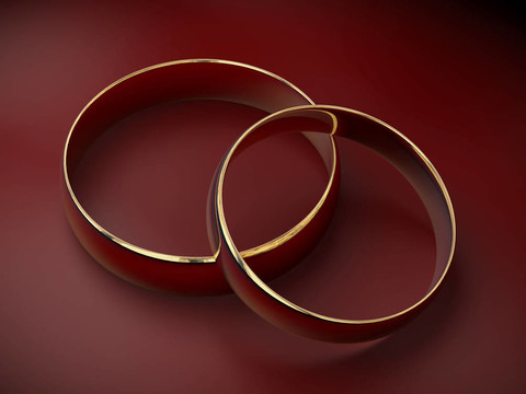 結(jié)婚戒指3d