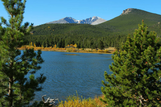Lily Lake；多頭峰