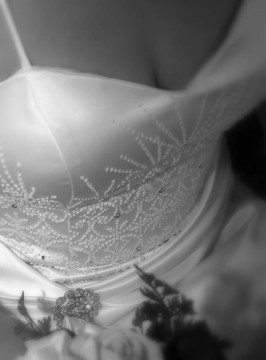 婚紗禮服的細節(jié)