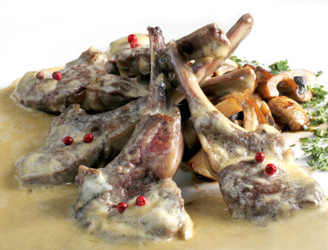 羊肉烤肋片