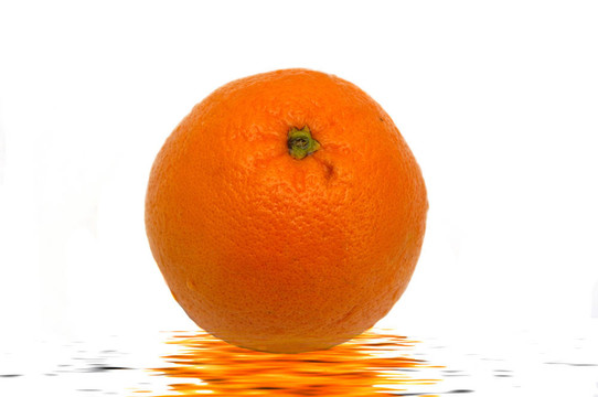 橙色