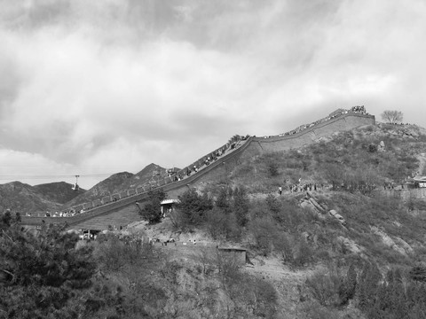 美麗的中國；長城