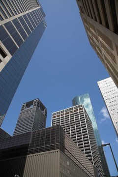 市中心的建筑