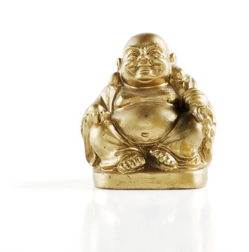 仿金佛像