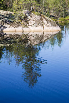 由藍(lán)色表面