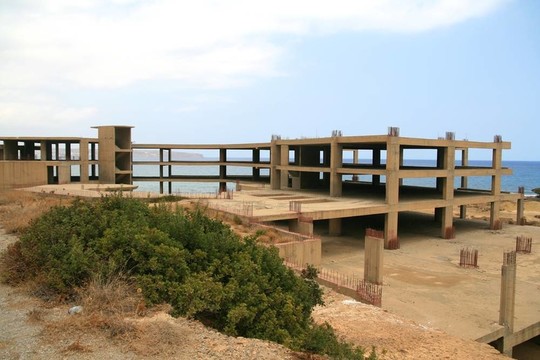 希臘的建筑工地