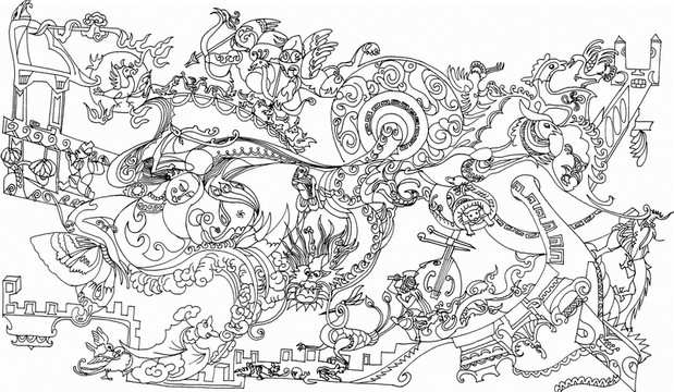 插畫 漫畫 未分層