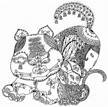 插畫 漫畫 未分層