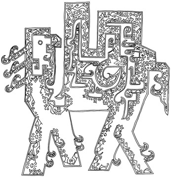 插畫 漫畫 未分層