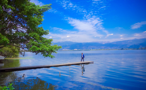 邛海風(fēng)光