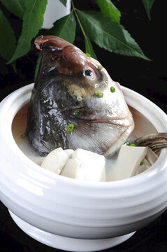 豆腐魚頭湯