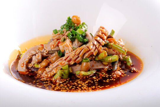 水豆豉拌腰花
