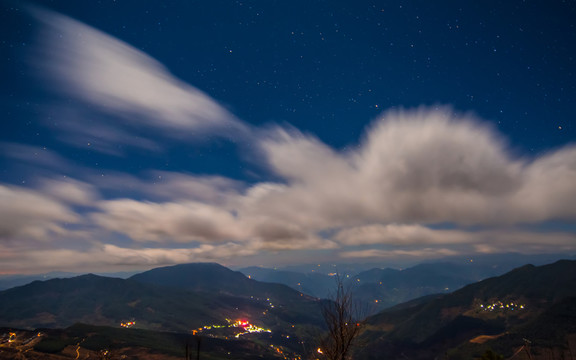 烏蒙山夜景俯瞰
