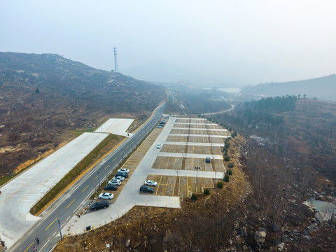 景區(qū)停車場  泊車位