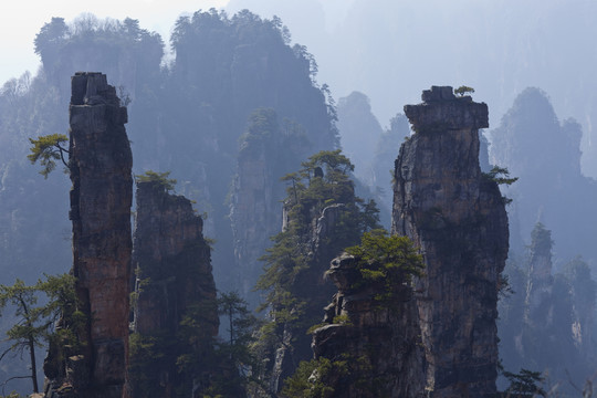 張家界 武陵源 著名景點 旅游