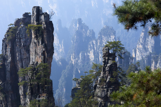 張家界 武陵源 著名景點 旅游