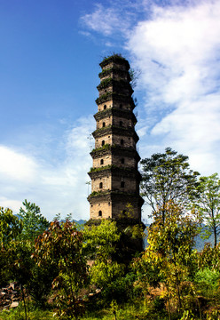 古塔 萬壽塔 明代建筑 寶塔