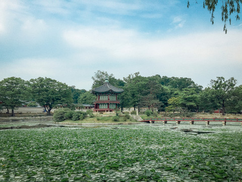 首爾景福宮街路建筑