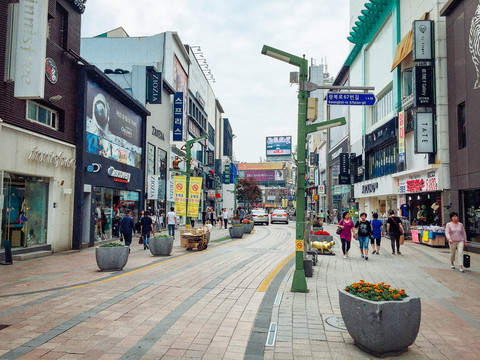 韓國(guó)街路建筑