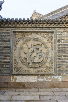 山西建筑磚雕影壁墻