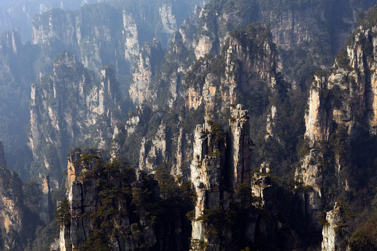 張家界 武陵源 著名景點 旅游