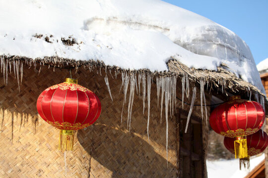 雪鄉(xiāng) 雪景 白雪 鄉(xiāng)愁