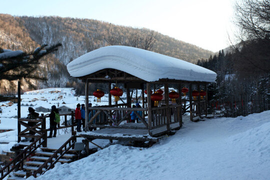 雪鄉(xiāng) 雪景 白雪 鄉(xiāng)愁 鄉(xiāng)村