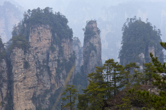 張家界 武陵源 著名景點 旅游