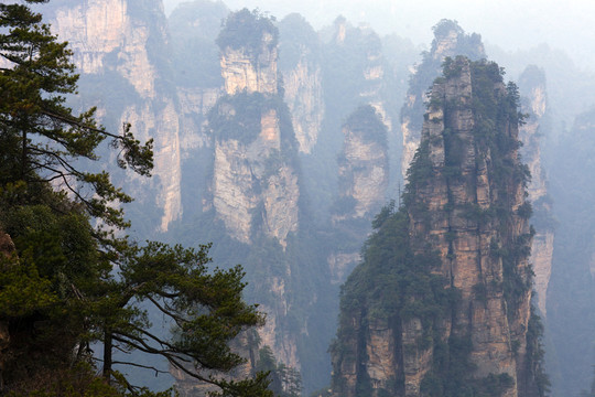 張家界 武陵源 著名景點 旅游