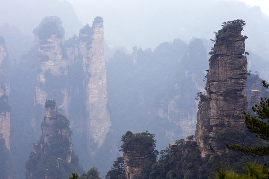 張家界 武陵源 著名景點 旅游