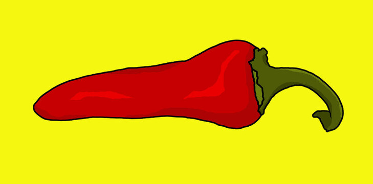 紅辣椒插圖
