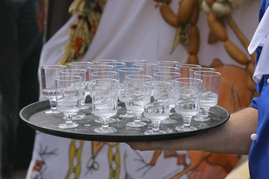 伏特加酒酒杯