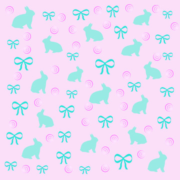 兔子和蝴蝶結(jié)