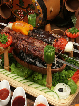 肉類燒烤