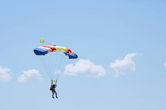 Parachuter和云