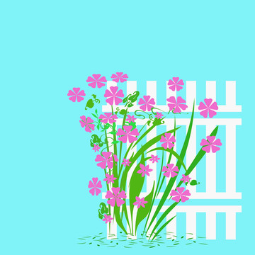 花園的籬笆