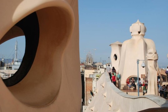屋頂Casa Mila