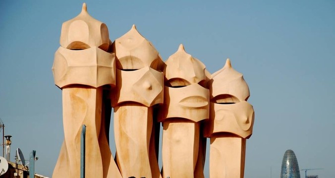 煙囪Casa Mila
