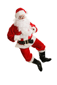 Santa空中舞蹈